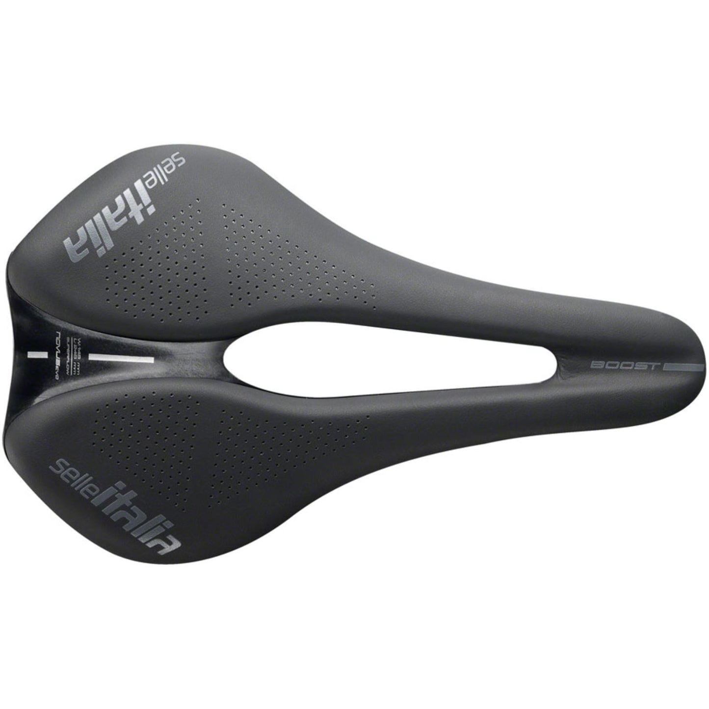 Selle Italia Novus SuperFlow Endurance S Bike Saddle 282 x 138mm - Men - Black 080H503IKC001_1347764