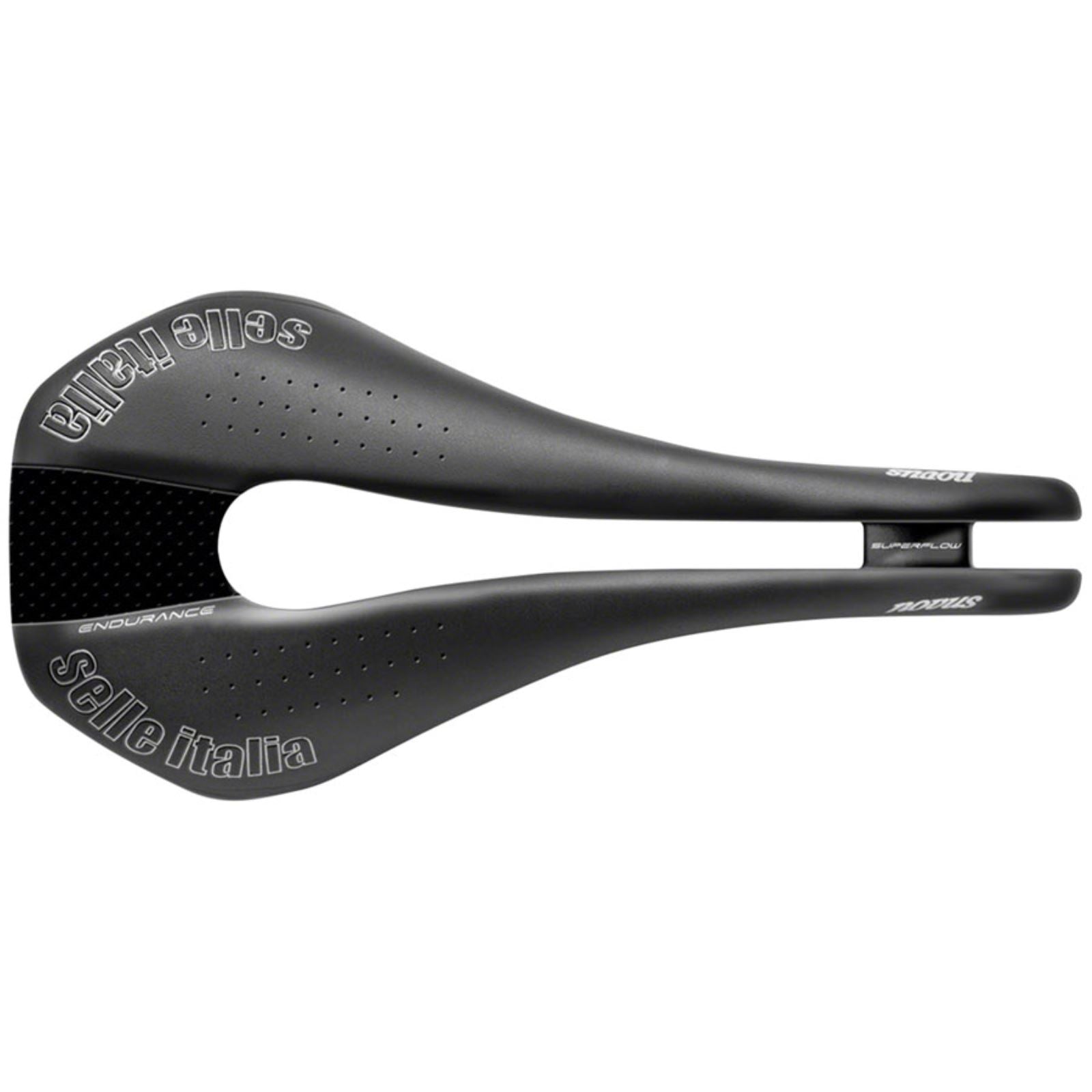 Selle Italia Novus SuperFlow Endurance TM S Saddle 282 x 138mm - Men - Black 080H503AHC001_1293954