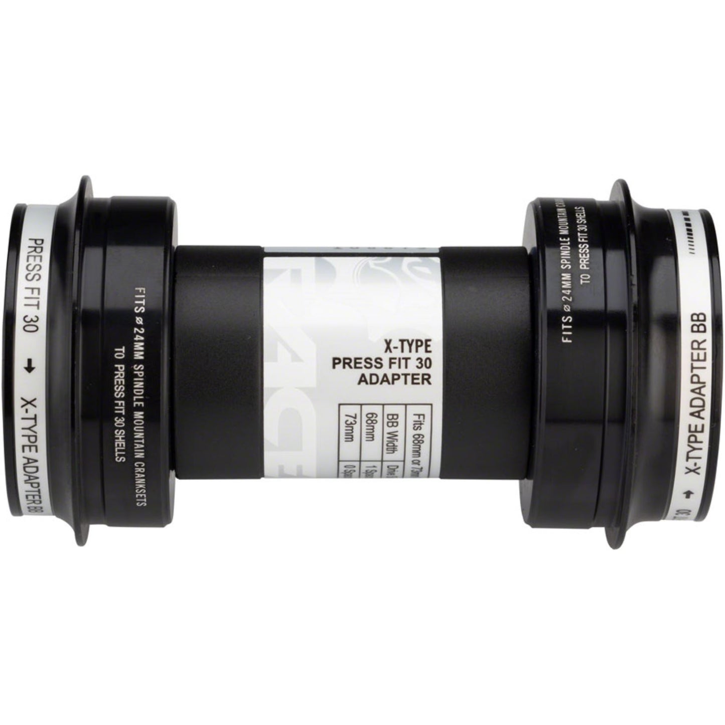 Race Face EXI PF30 to 24mm Pressfit BB - Spindle: 24mm - Width: 73mm [MPN: BB19PF30687324]_1236416