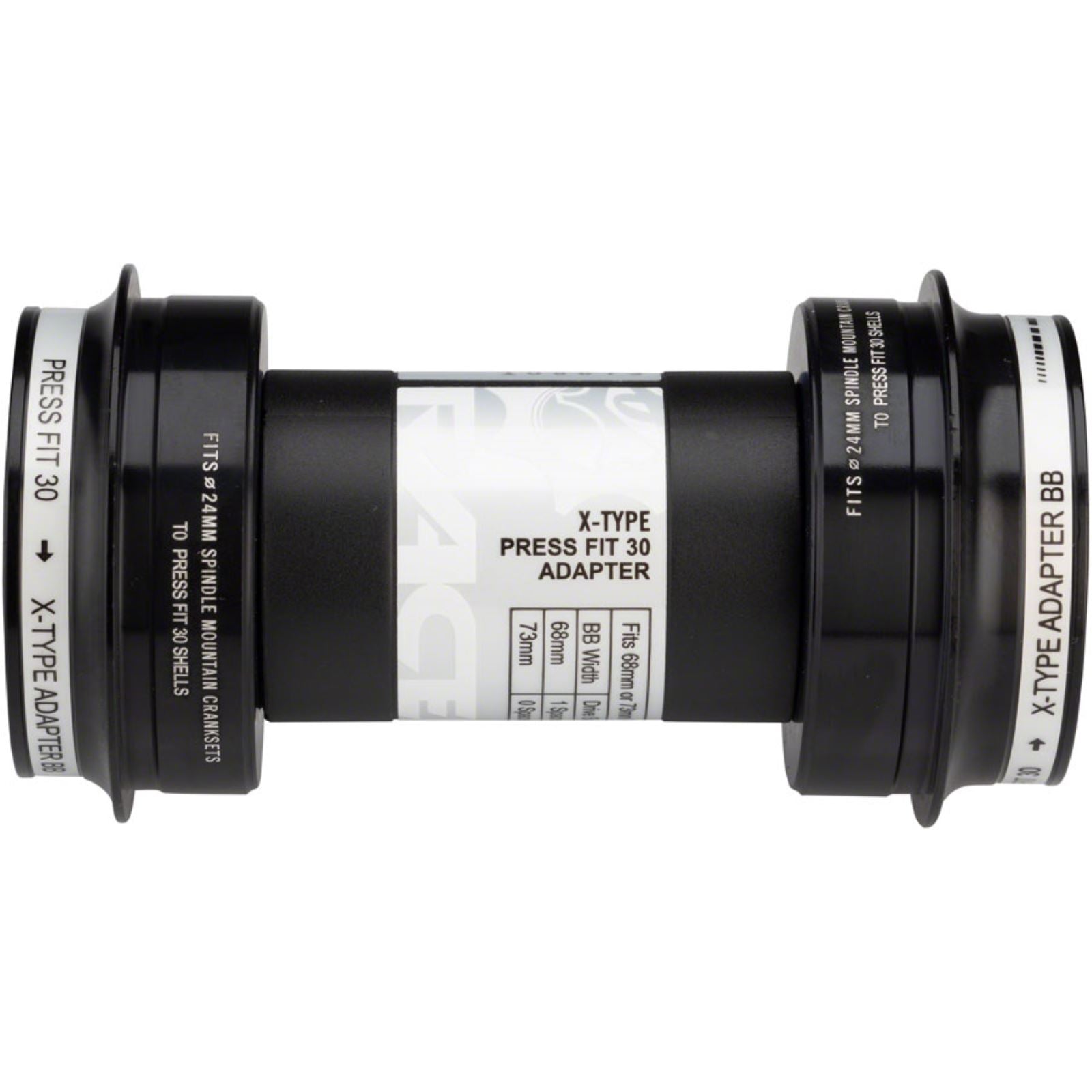 Race Face EXI PF30 to 24mm Pressfit BB - Spindle: 24mm - Width: 73mm [MPN: BB19PF30687324]_1236416