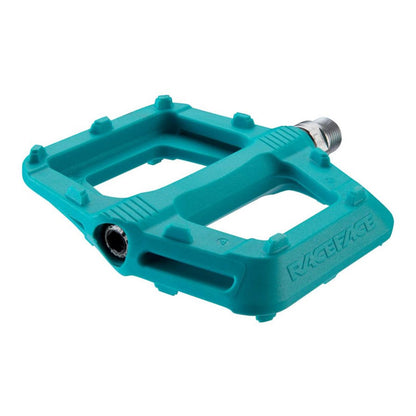 Race Face Ride Platform Bike Pedals - Nylon - Turquoise - Pair [MPN: PD20RIDTUQ]_1115954