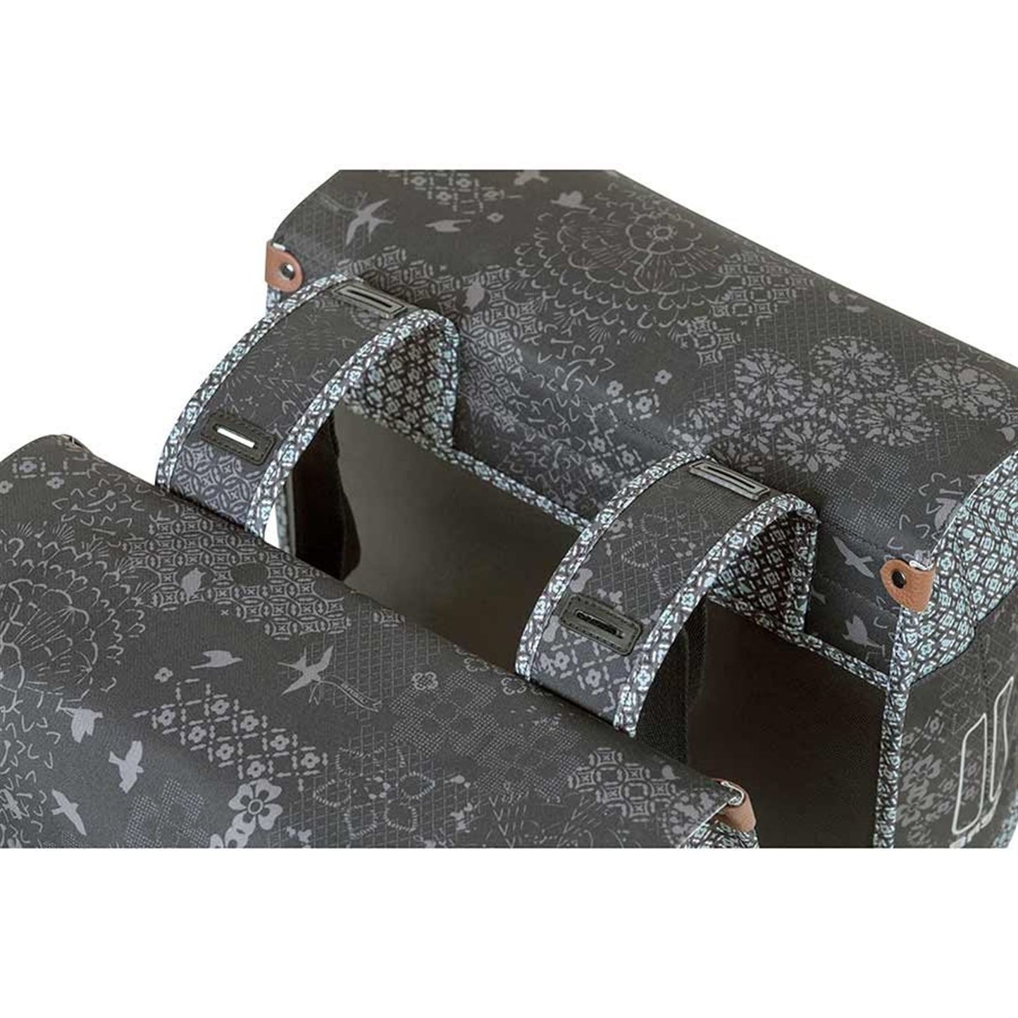 Basil Bohème Bike Pannier - 35L - Grey [MPN: 18013]_1115993