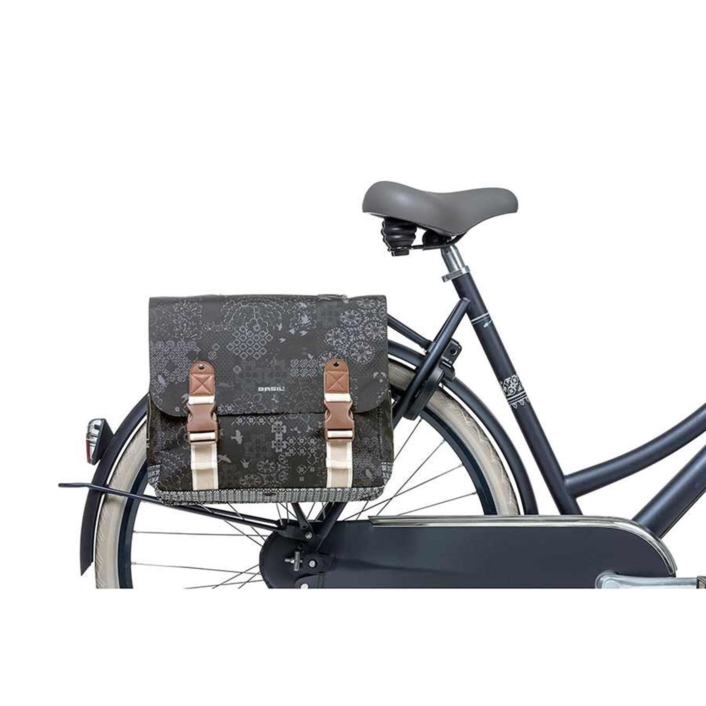 Basil Bohème Bike Pannier - 35L - Grey [MPN: 18013]_1115996