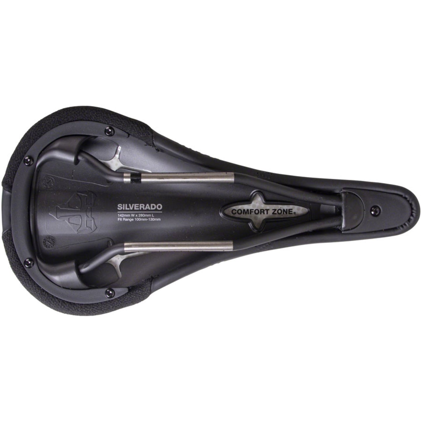WTB Silverado Titanium Narrow Bike Saddle 280 x 135mm - Unisex - Black [MPN: W065-0575]_1258234