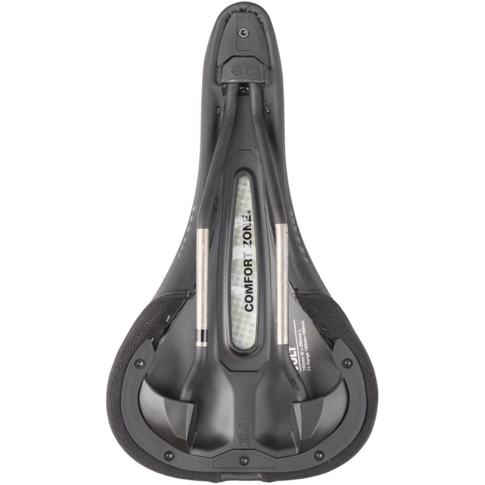 WTB Volt Titanium Wide Bike Saddle 265 x 150mm - Unisex - Black [MPN: W065-0588]_1258422