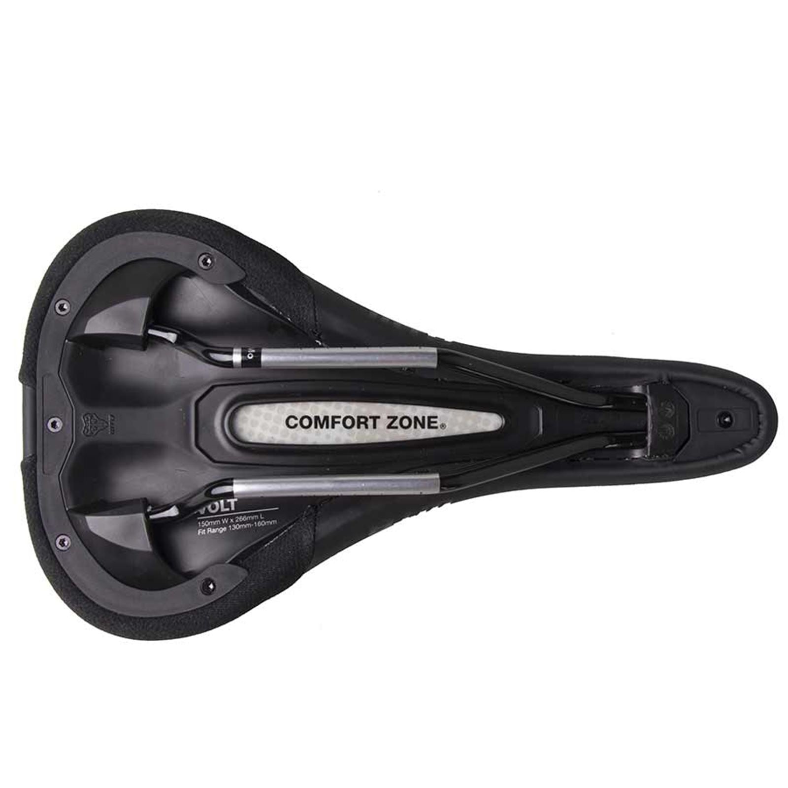 WTB Volt Titanium Wide Bike Saddle 265 x 150mm - Unisex - Black [MPN: W065-0588]_1116045