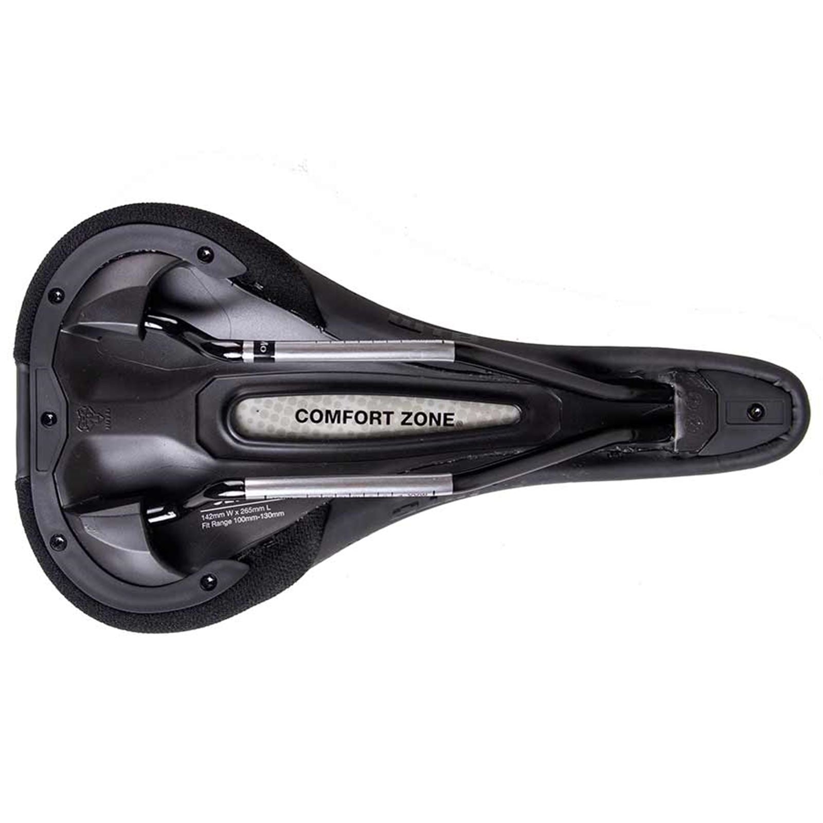 WTB Volt CroMoly Medium Bike Saddle 265 x142mm - Unisex - Black [MPN: W065-0586]_1116054