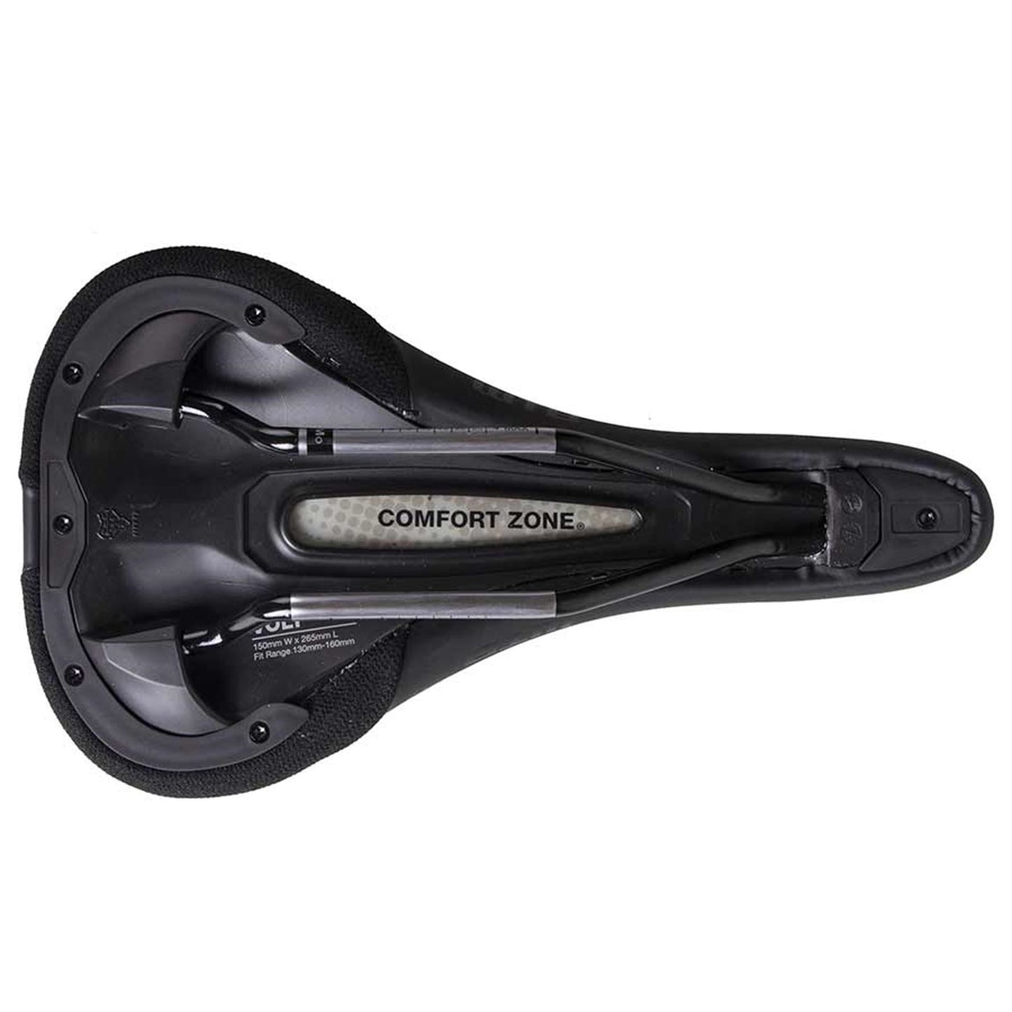 WTB Volt CroMoly Wide Bike Saddle 265 x 150mm - Unisex - Black [MPN: W065-0589]_1116059