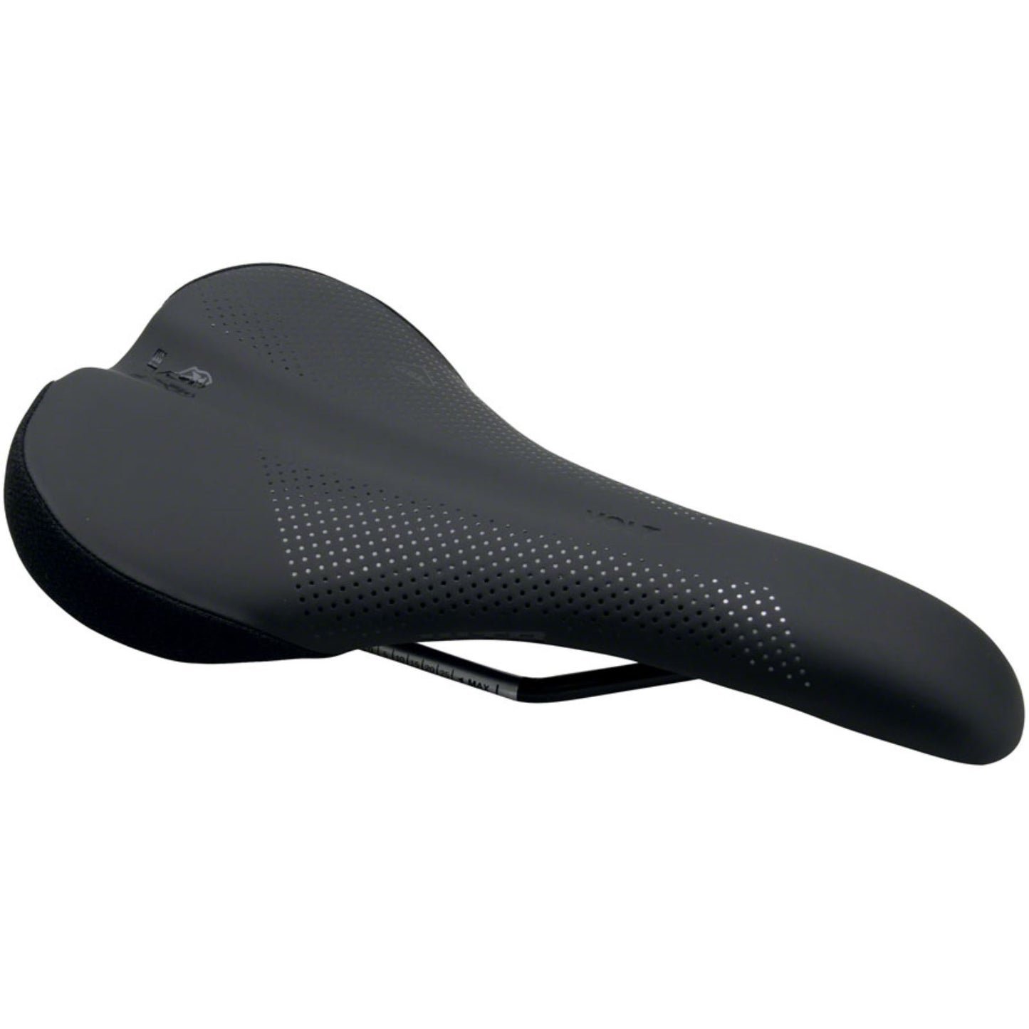WTB Volt Steel Wide Bike Saddle 265 x 150mm - Unisex - Black [MPN: W065-0590]_1258355