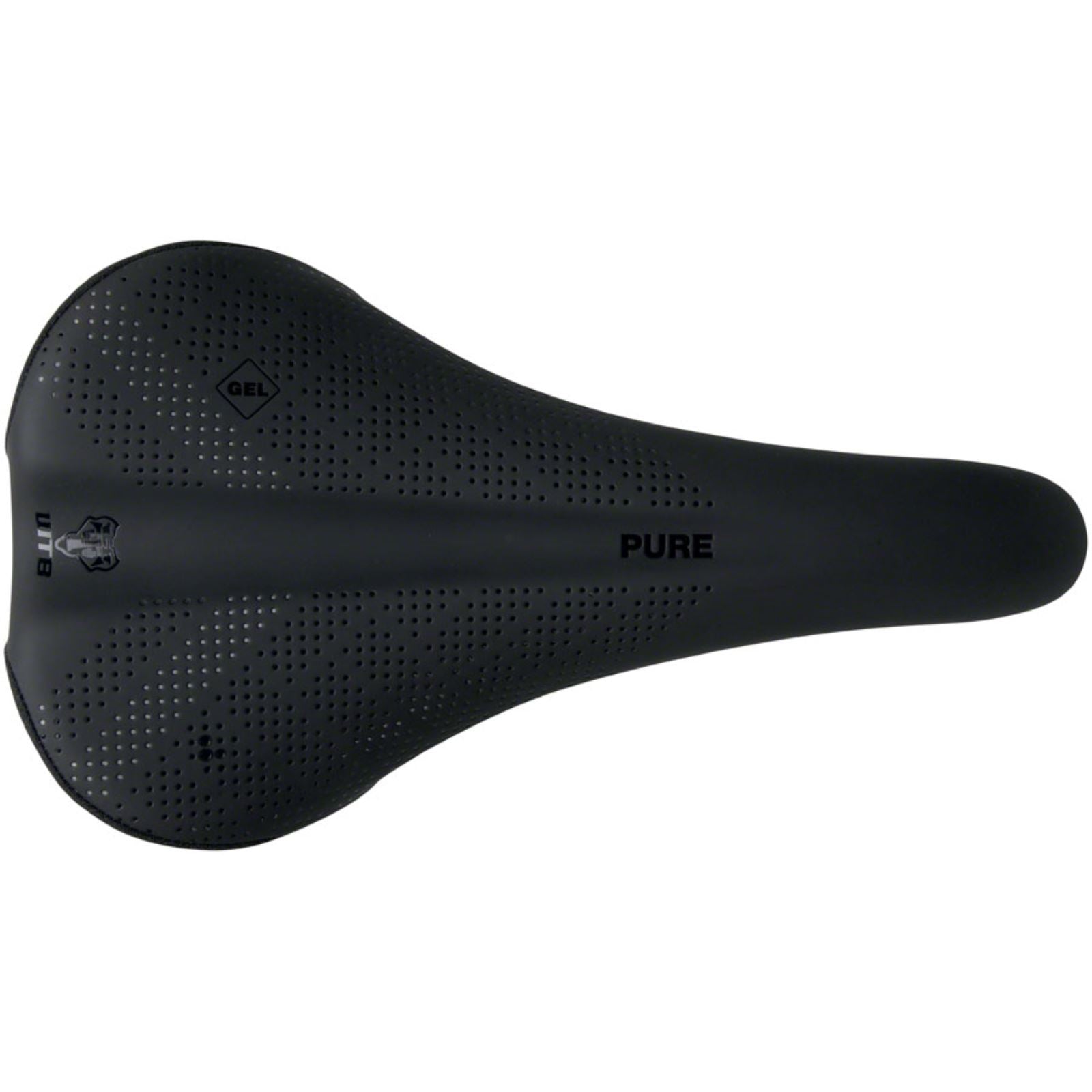 WTB Pure Cromoly Medium Bike Saddle 275 x 148mm - Unisex - Black [MPN: W065-0609]_1258381