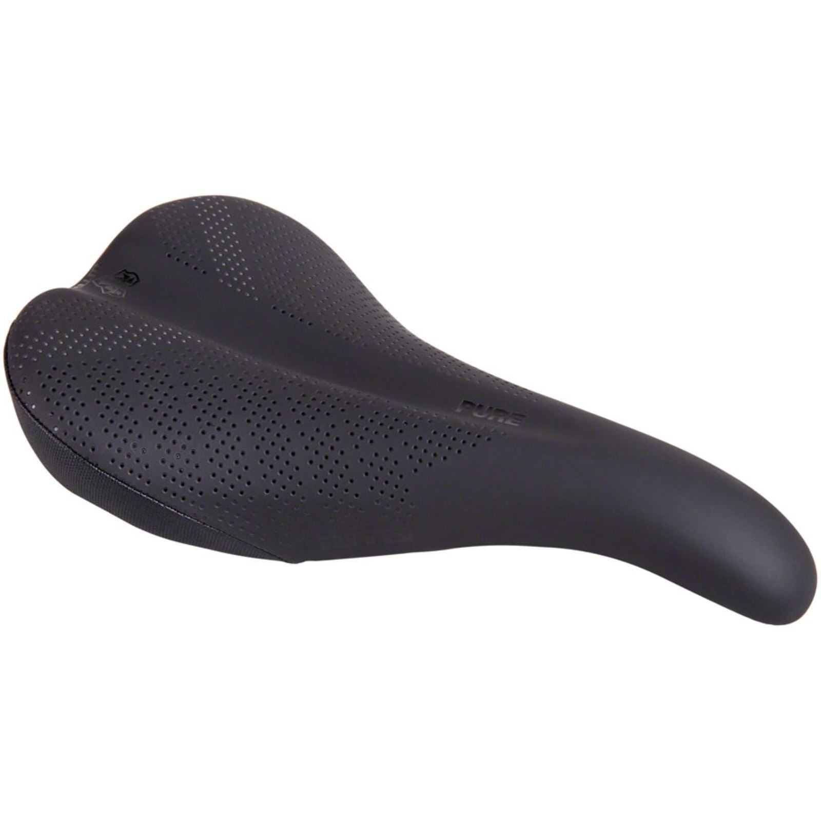 WTB Pure Steel Medium Bike Saddle 275 x 148mm - Unisex - Black [MPN: W065-0610]_1258383
