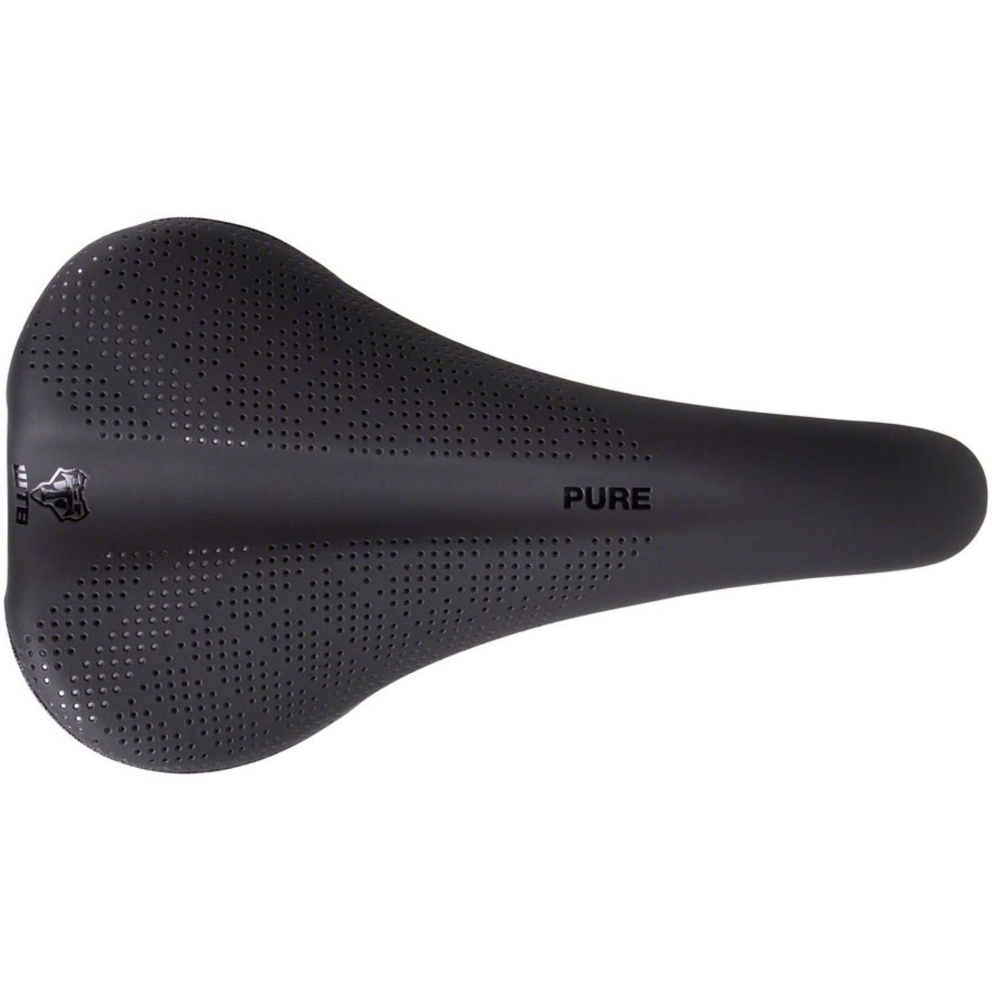 WTB Pure Steel Medium Bike Saddle 275 x 148mm - Unisex - Black [MPN: W065-0610]_1258384
