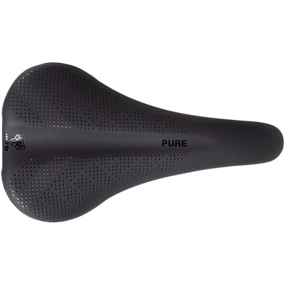 WTB Pure Steel Medium Bike Saddle 275 x 148mm - Unisex - Black [MPN: W065-0610]_1258384