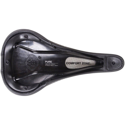 WTB Pure Steel Medium Bike Saddle 275 x 148mm - Unisex - Black [MPN: W065-0610]_1258385