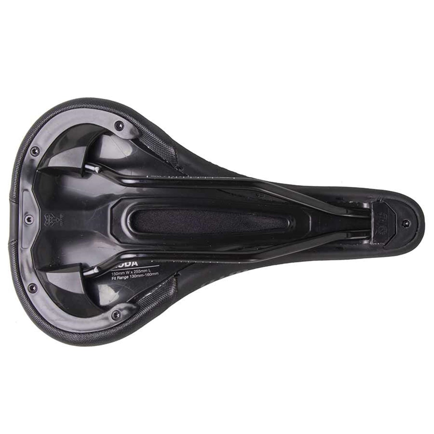 WTB Koda Steel Wide Bike Saddle 255 x 150mm - Unisex - Black [MPN: W065-0616]_1116174