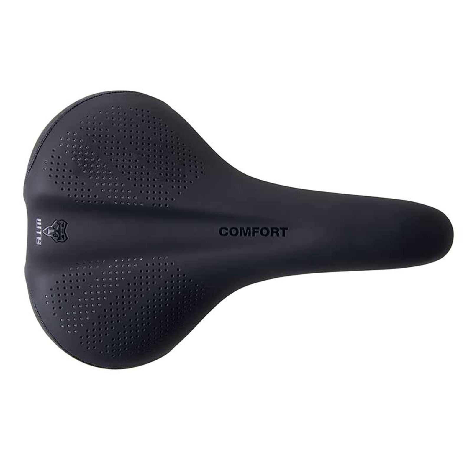 WTB Comfort Steel Wide Bike Saddle 270 x 174mm - Unisex - Black [MPN: W065-0621]_1116164