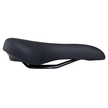 WTB Comfort Steel Wide Bike Saddle 270 x 174mm - Unisex - Black [MPN: W065-0621]_1116186