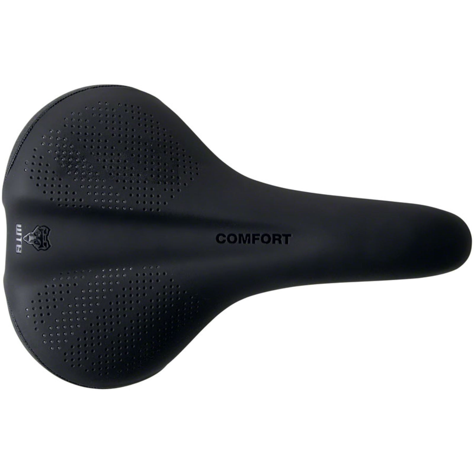 WTB Comfort Steel Wide Bike Saddle 270 x 174mm - Unisex - Black [MPN: W065-0621]_1258440