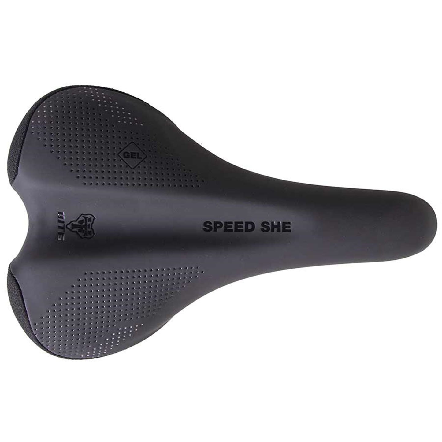 WTB Speed She Steel Bike Saddle - 245 x 150mm - Women - Black [MPN: W065-0627]_1116141