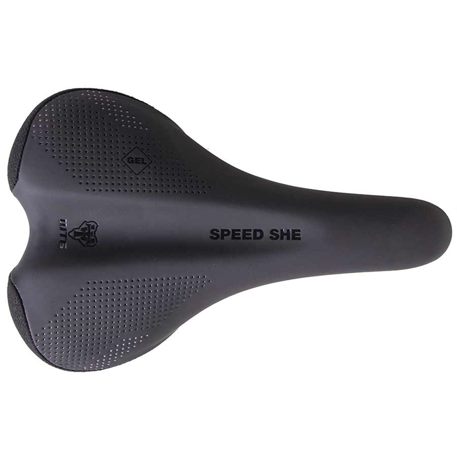 WTB Speed She Steel Bike Saddle - 245 x 150mm - Women - Black [MPN: W065-0627]_1116141