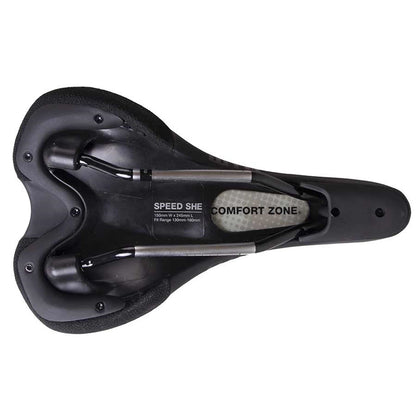 WTB Speed She Steel Bike Saddle - 245 x 150mm - Women - Black [MPN: W065-0627]_1116144