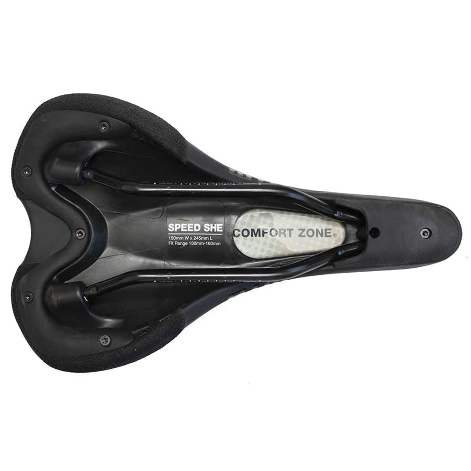 WTB Speed She Steel Bike Saddle 245 x 150mm - Women - Black OPEN BOX [MPN: W065-0622]_1882290