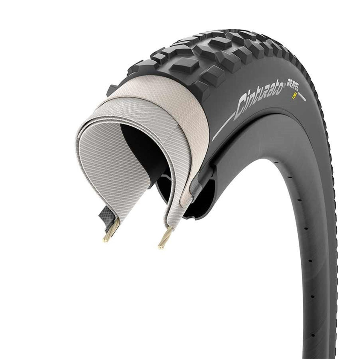 Pirelli - Bicycle Cinturato Gravel M Gravel Tire 650Bx45 - 127TPI - Black [MPN: 3771400]_1116876