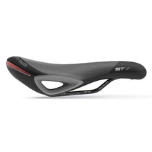 Selle Italia ST 7 Vision Superflow Saddle 250 x 165mm - Unisex  - Black/Hi-Viz 093L801MEC001_1117050