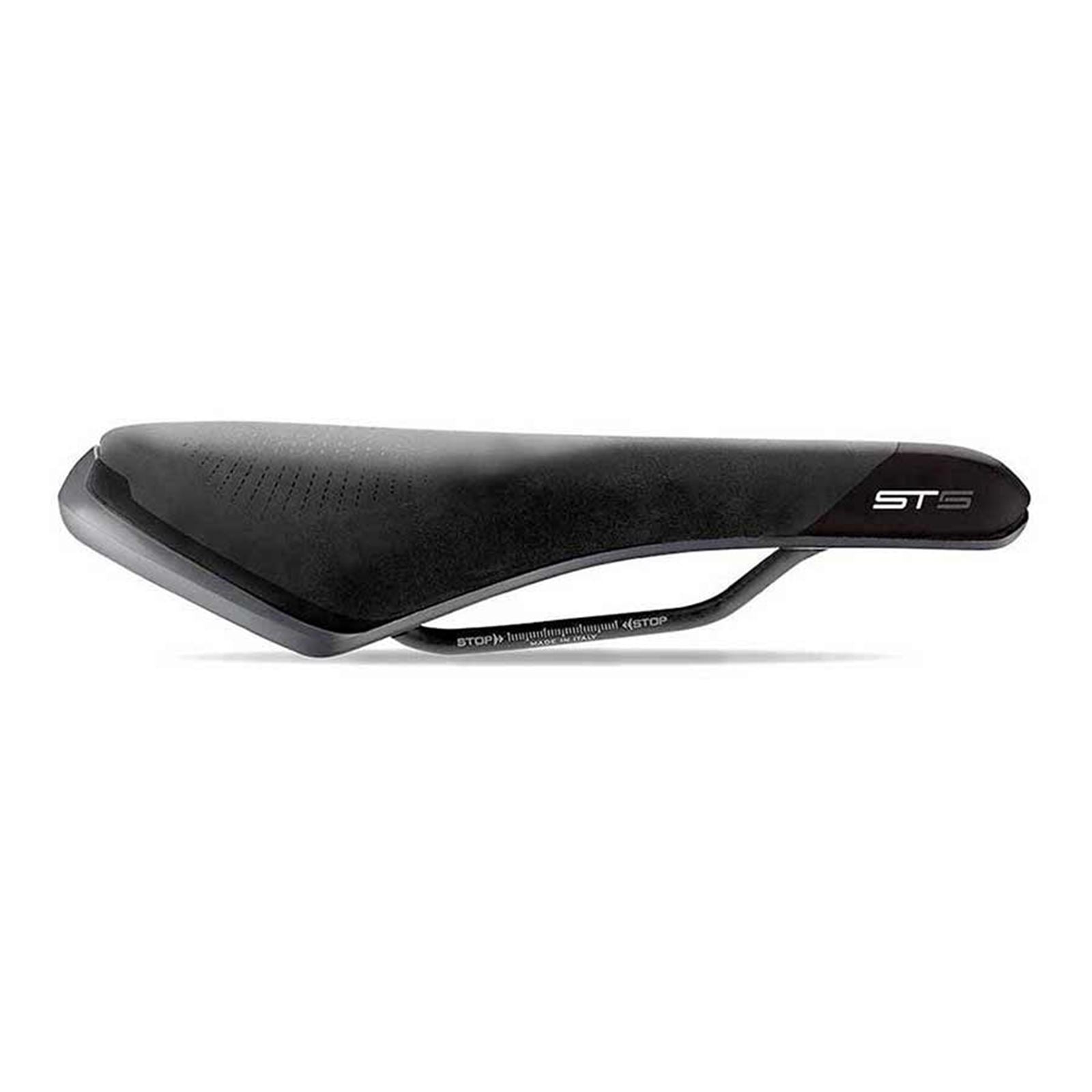 Selle Italia ST 5 Flow Bike Saddle 276 x 165mm - Black/Hi-Viz [MPN: 077L801MEC001]_1117100