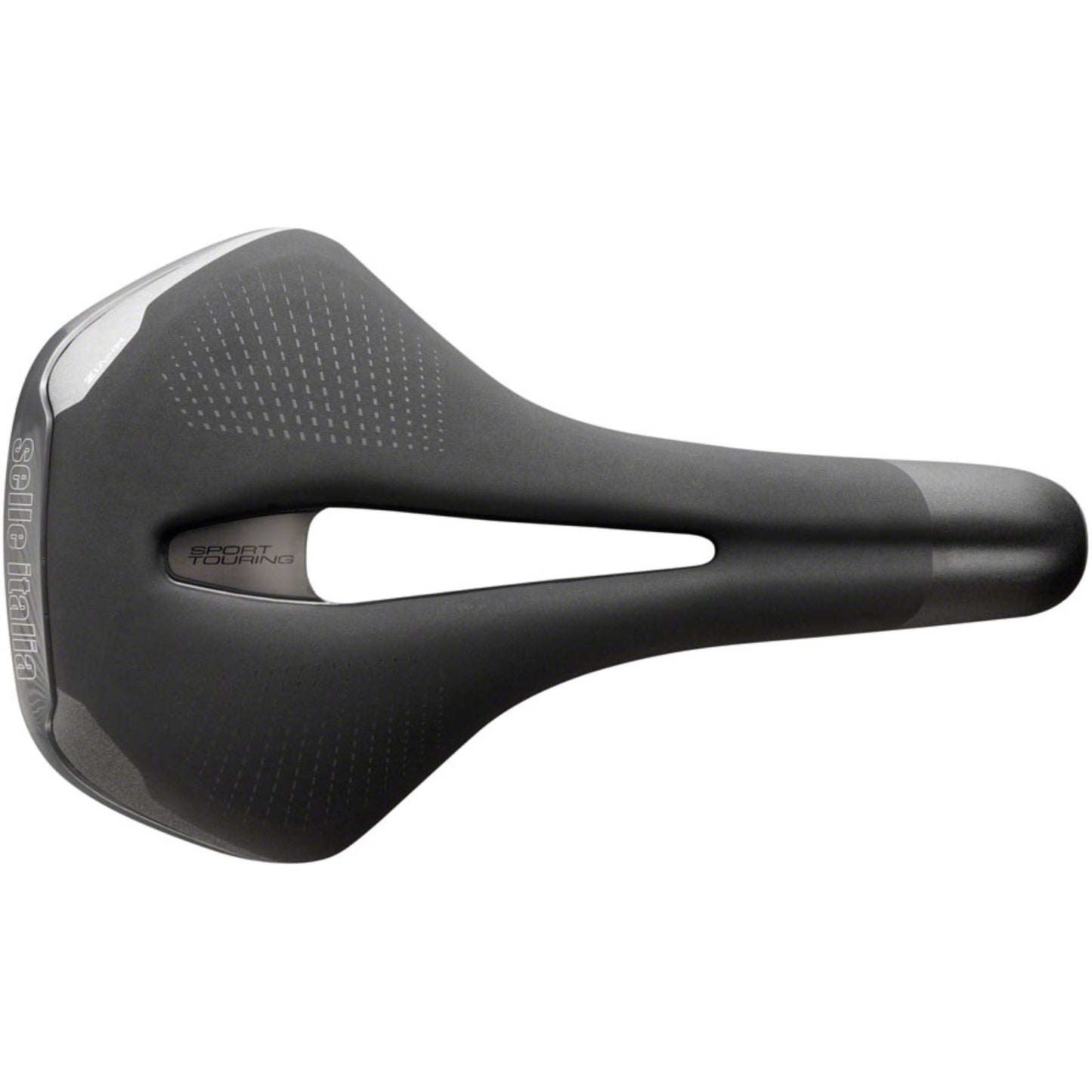 Selle Italia ST 5 Flow Bike Saddle 276 x 165mm - Black/Hi-Viz [MPN: 077L801MEC001]_1293979