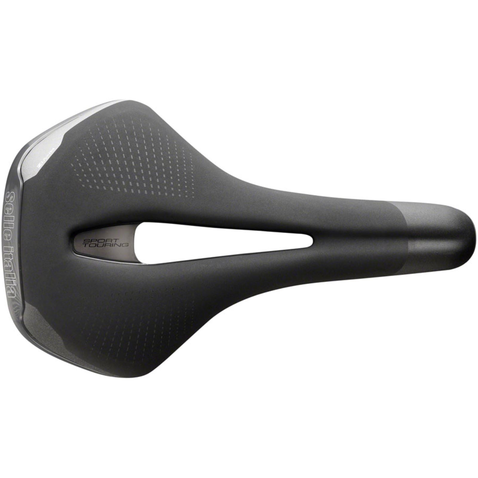 Selle Italia ST 5 Flow Bike Saddle 276 x 165mm - Black/Hi-Viz [MPN: 077L801MEC001]_1293979