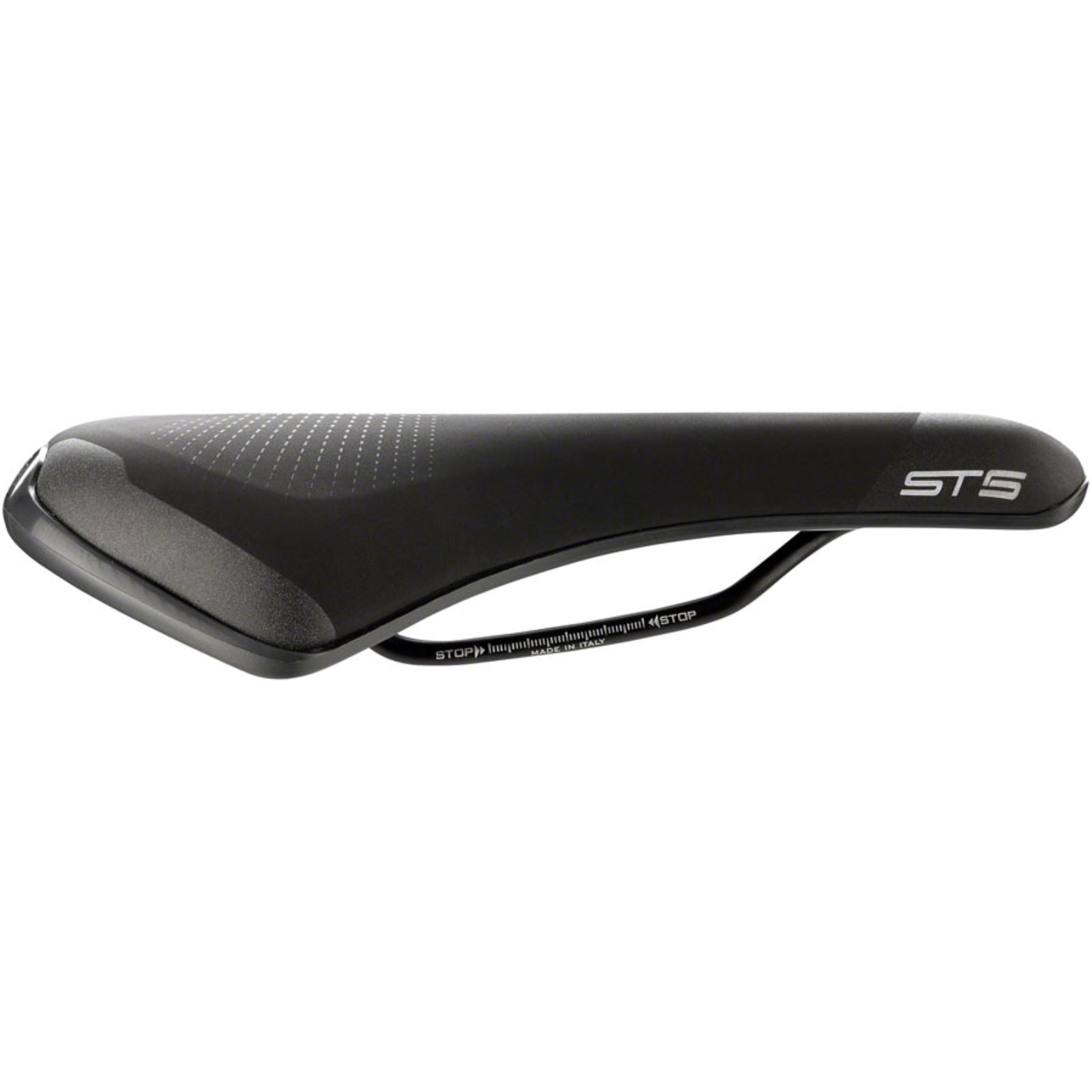 Selle Italia ST 5 Flow Bike Saddle 276 x 155mm - Black/Hi-Viz 077L701MEC001_1293946