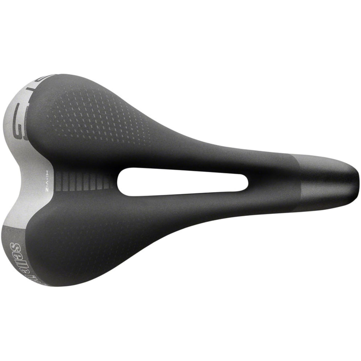 Selle Italia ST 3 SuperFlow Bike Saddle 270 x 160mm - Black/Hi-Viz 021O701MEC001_1293950