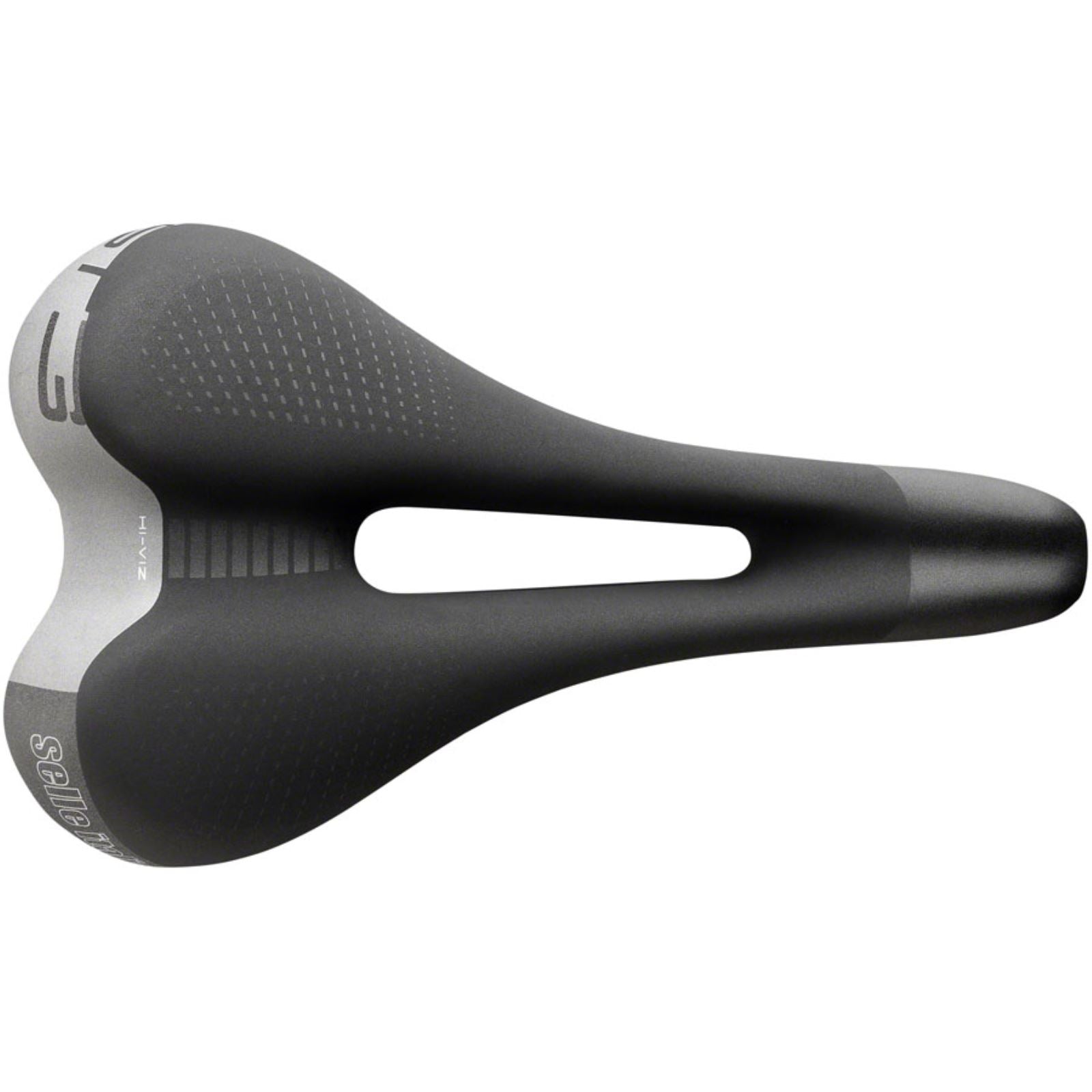 Selle Italia ST 3 SuperFlow Bike Saddle 270 x 160mm - Black/Hi-Viz 021O701MEC001_1293950