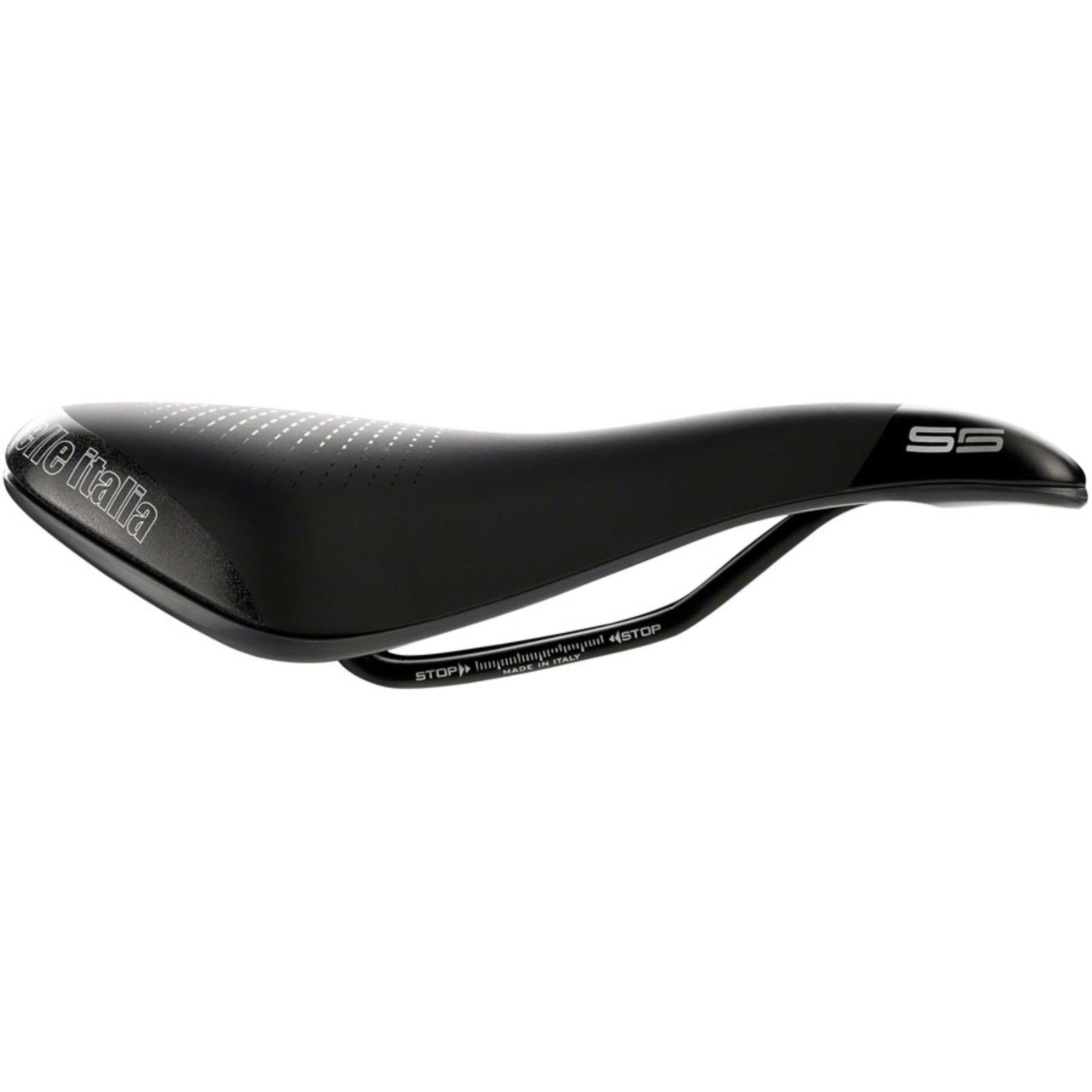 Selle Italia S 5 Superflow Bike Saddle 255 x 160mm - Black/Hi-Viz [MPN: 094L801MEC001]_1293951