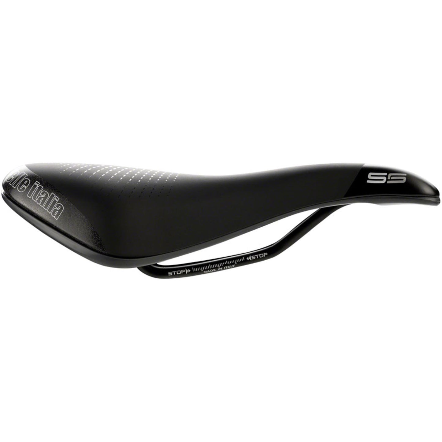 Selle Italia S 5 Superflow Bike Saddle 255 x 145mm - Black/Hi-Viz [MPN: 094L701MEC001]_1293982