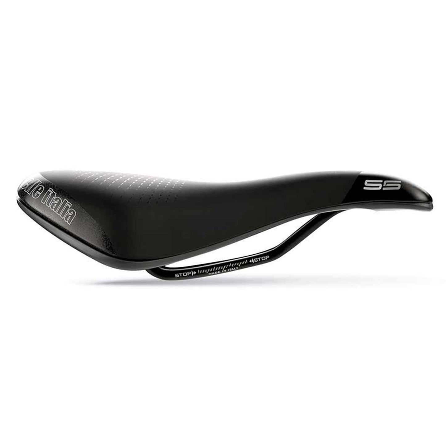 Selle Italia S 5 Superflow Bike Saddle 255 x 145mm - Black/Hi-Viz [MPN: 094L701MEC001]_1117109