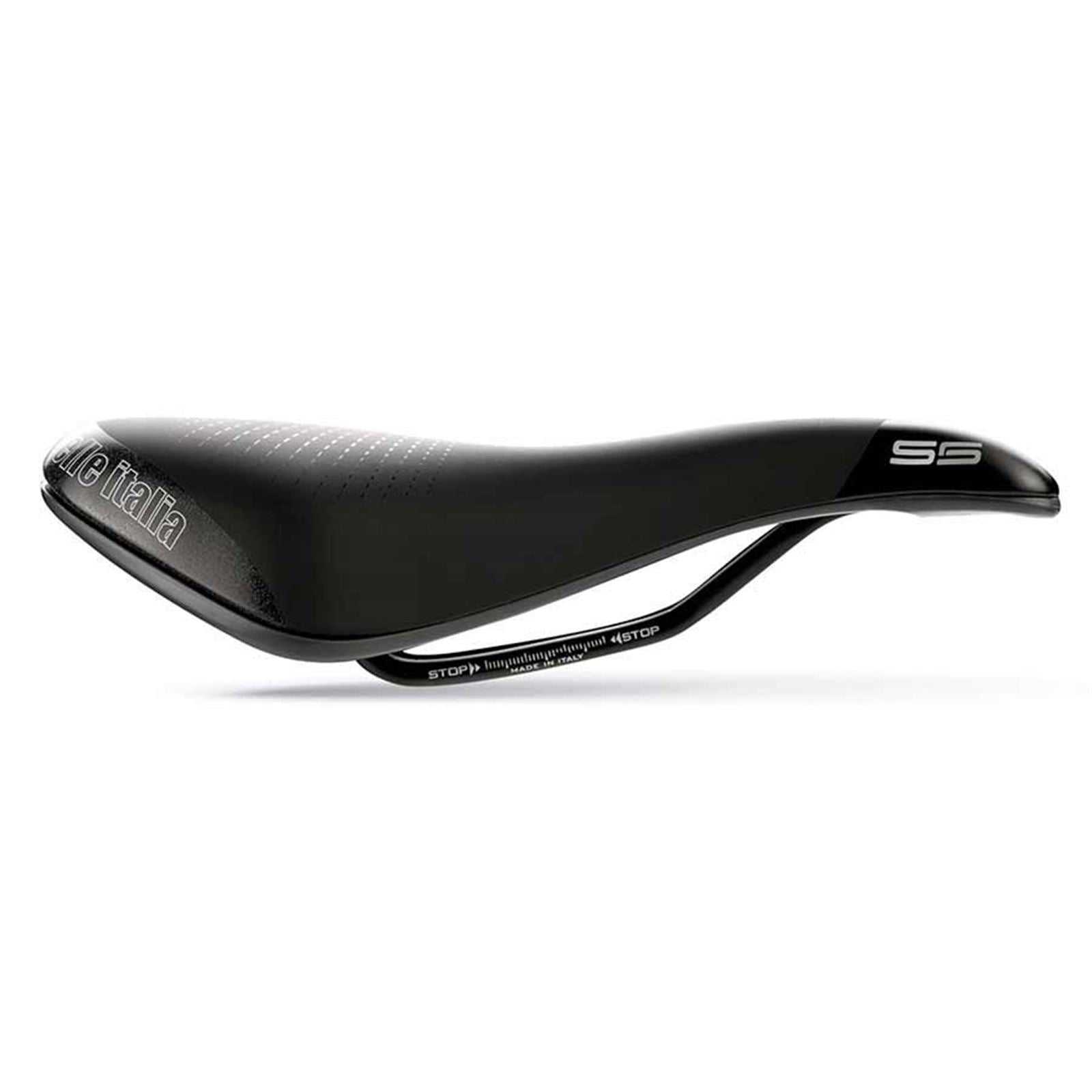 Selle Italia S 5 Superflow Bike Saddle 255 x 145mm - Black/Hi-Viz [MPN: 094L701MEC001]_1117109