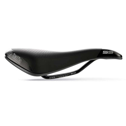 Selle Italia S 5 Superflow Bike Saddle 255 x 145mm - Black/Hi-Viz [MPN: 094L701MEC001]_1117109