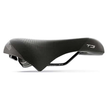 Selle Italia T 3 Flow Bike Saddle 267 x 210mm - Unisex - Black/Hi-Viz 003L701MEC001_1117113