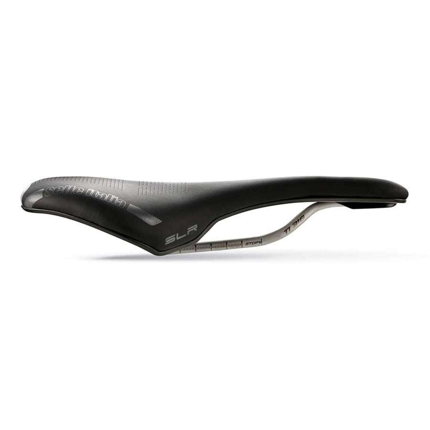 Selle Italia SLR Boost Gravel Superflow L Saddle 248 x 145mm - Black/Hi-Viz [MPN: 041A720IKC003]_1117080