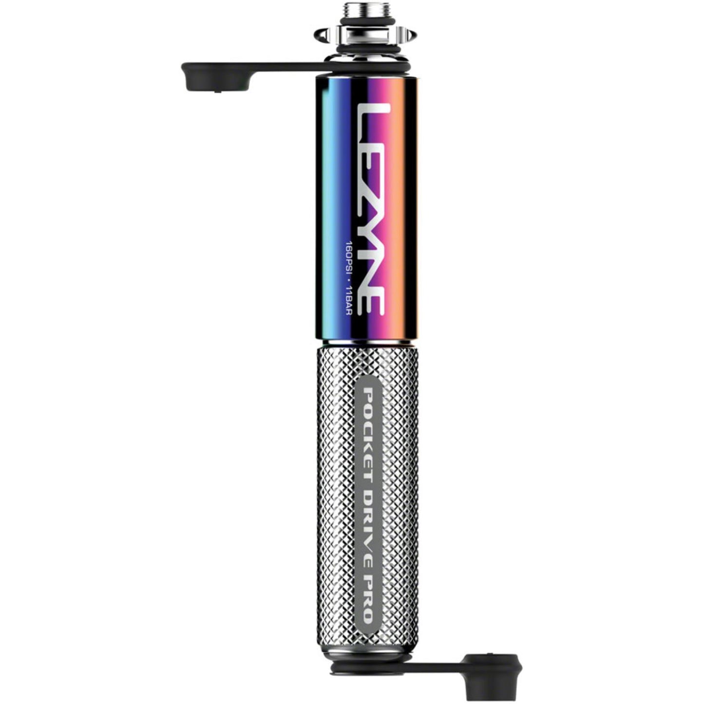 Lezyne Pocket Drive Bike Pump Abs Flip Chuck 160Psi [MPN: 1-MP-PKDRPRO-V106]_1277466