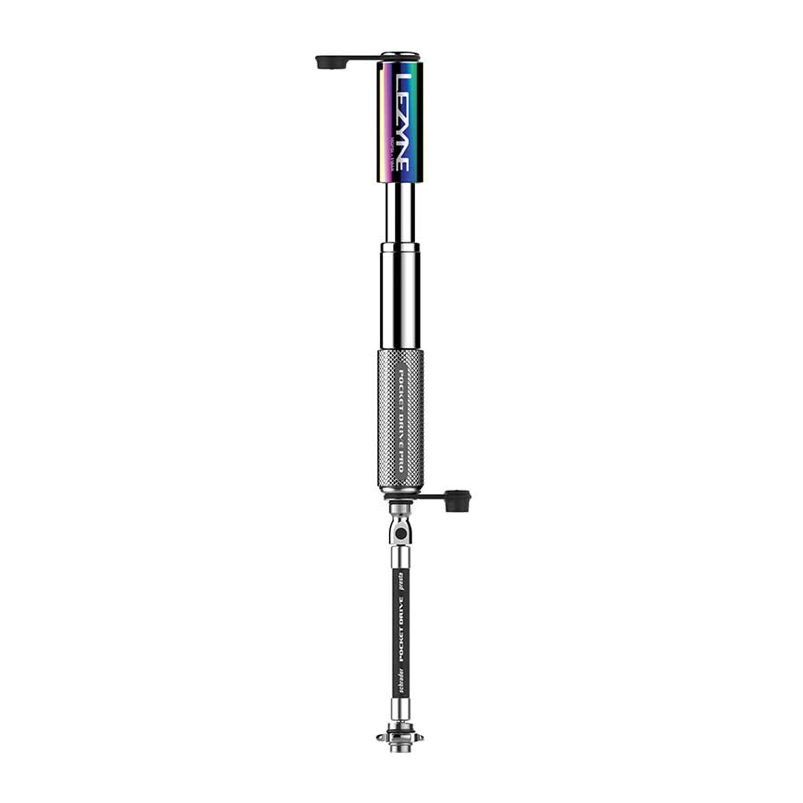 Lezyne Pocket Drive Bike Pump Abs Flip Chuck 160Psi [MPN: 1-MP-PKDRPRO-V106]_1117358