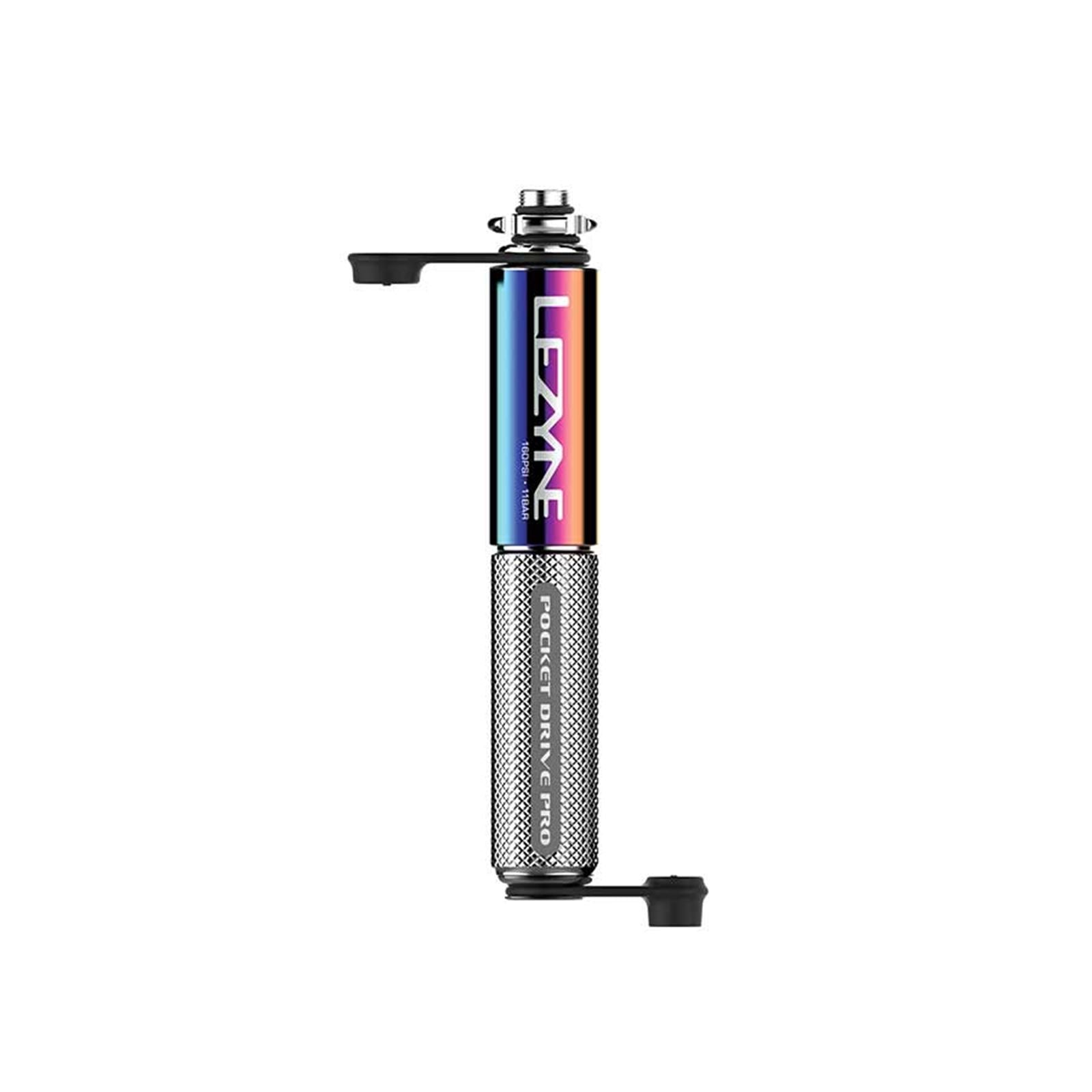 Lezyne Pocket Drive Bike Pump Abs Flip Chuck 160Psi [MPN: 1-MP-PKDRPRO-V106]_1117359