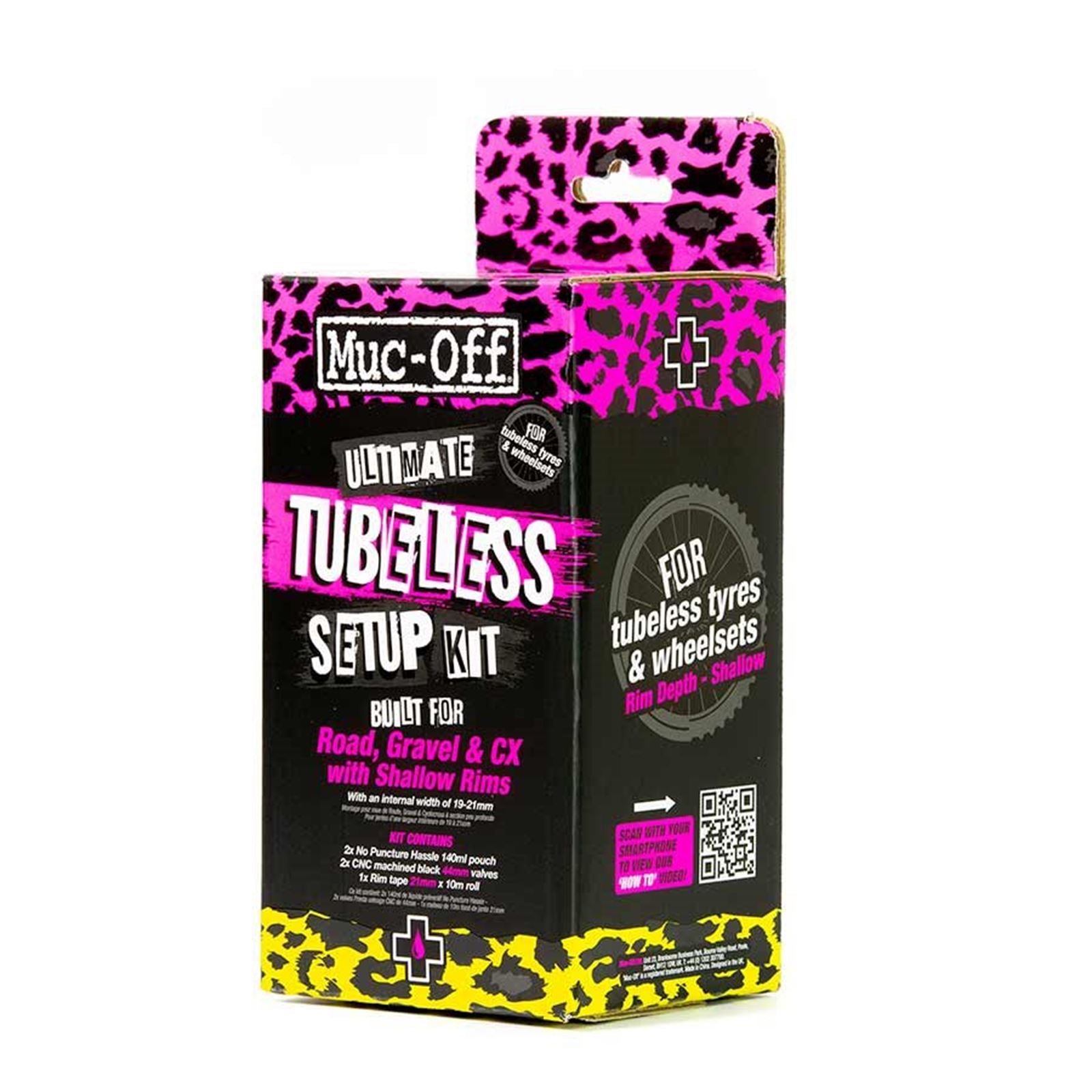 Muc-Off Ultimate Tubeless Setup Kit Road 44mm [MPN: 20137]_1117383