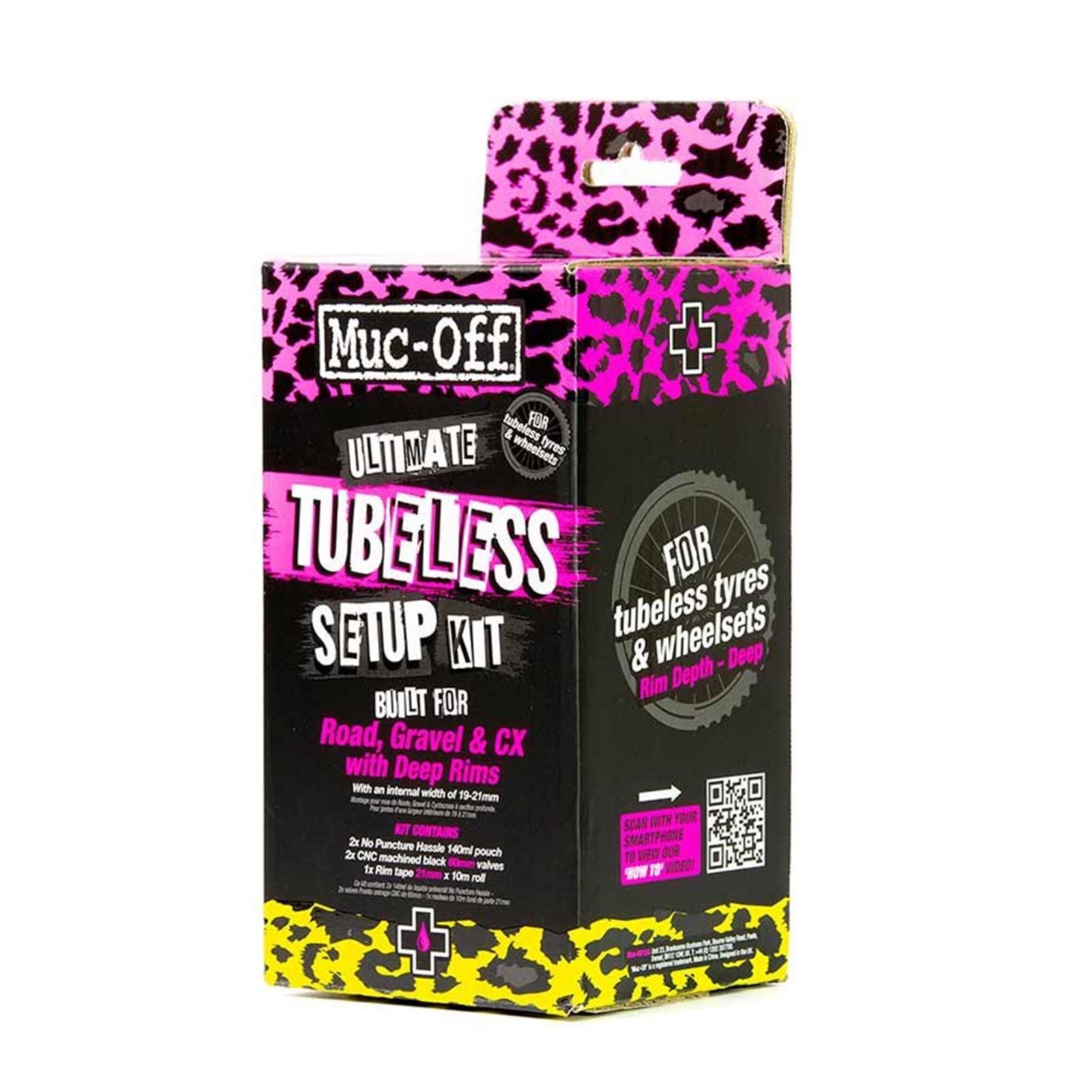 Muc-Off Ultimate Tubeless Setup Kit Road 60mm [MPN: 20084]_1117386