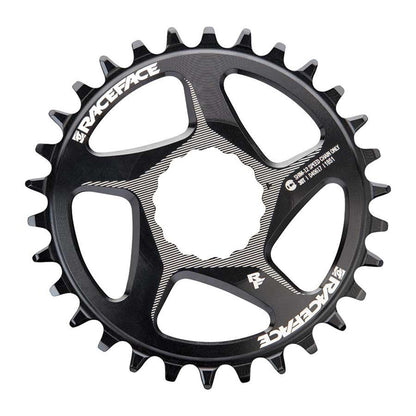 Race Face Cinch Chainring Teeth: 30 - Aluminum - Black [MPN: RNWDM30TSHI12BLK]_1117557