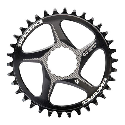 Race Face Cinch Chainring Teeth: 34 - Aluminum - Black [MPN: RNWDM34TSHI12BLK]_1117559