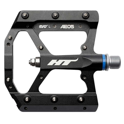 HT Components AE05 EVO+ Platform Pedals - Black -Pair [MPN: 102001AE05XX1J01G1X1]_1117766