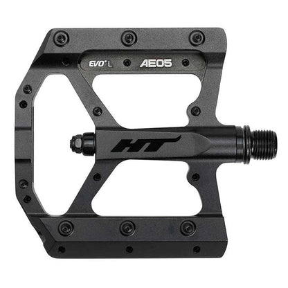 HT Components AE05 EVO+ Platform Pedals - Black - Pair [MPN: 102001AE05XX1J01D1X1]_1117767
